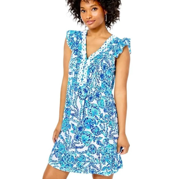 Lilly Pulitzer Dresses & Skirts - NEW Lilly Pulitzer Dress Joan Tunic Dress, Shell Me You Love Me